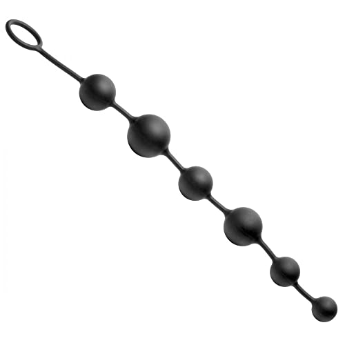 Plug anal serpent résout l'inconfort d'insertion avec ses 6 perles silicone