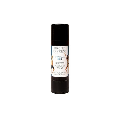 Autobronzant Visage et Corps Bronz'Express | Gouttes auto-bronzantes pour teint sur mesure
