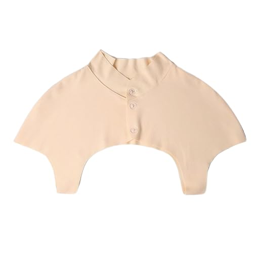Abrazadera Protectora De Doble Hombro Soporte Para La Correa Cómoda Aterciopel Alto Collar Soporte Hombro Cálido