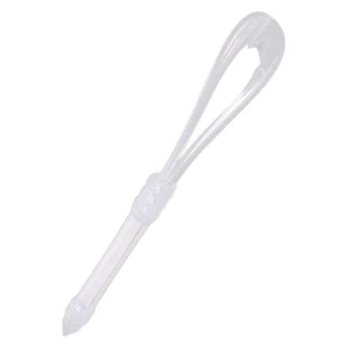 HOMSFOU Batidor de Tinte para Peluquería en Color Claro, Mezclador Manual Multiuso para Coloración de Cabello, Herramienta Ligera para Remover y Ajustar Color en Salón y Uso Doméstico