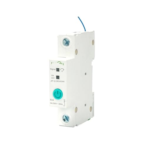 Disyuntor medición 2P 63A interruptor de control remoto doméstico carril DIN