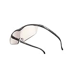 Hazuki ハズキルーペ 限定 倍率交換保証付き ラージ 1.85倍 カラーレンズ ブラックグレー ハズキ 拡大鏡 ルーペ メガネ型 眼鏡型 めがね型 メガネ 眼鏡 めがね 日本製 MADE IN JAPAN ギフト