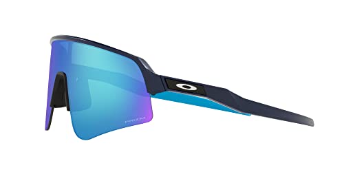Oakley Men's Oo9465 Sutro Lite Sweep Rectangular Sunglasses, Matte Navy/Prizm Sapphire, 39 mm3