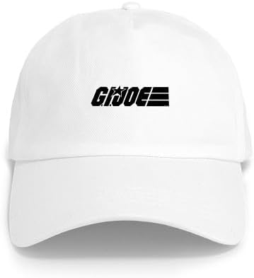 CafePress G.I. Joe Logo Black Adjustable Baseball Cap