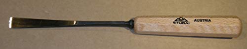 Stubai 535606 "Model 56" Long/Sharpened Fishtail Chisel, Multi-Colour, 6 mm - Image 3