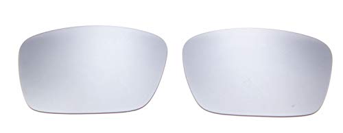 Image of Polarized Replacement Lenses for Oakley Fuel Cell Sunglasses (Titanium Mirror)