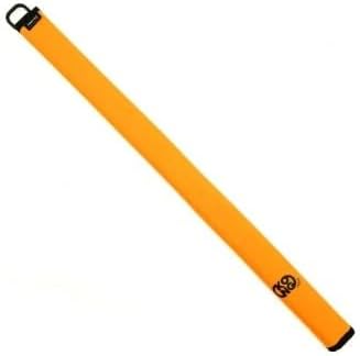 Heavy-Duty Rope Protection Sleeve, Reinforced Cordura Tube with Full-Length Velcro Closure, Anti-Slip Fixing Ring, and Dual-Color Design for Rope Safety and Abrasion Resistance