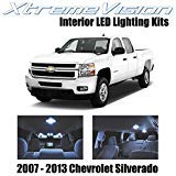 XtremeVision Interior LED for Chevy Silverado 2007-2013 (12 Pieces) Cool White Interior LED Kit + Installation Tool