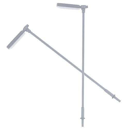 GALPADA Street Lamp Post Models Set Miniature Ornament Boys and Girls Toys Street Miniatures Table Props for Christmas Decor