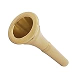 MAJORMENCH Reines Kupfer Hornmundstück Verschleißfestes Musikinstrument Ersatzteil Glatte Oberfläche Leicht zu Reinigen Geeignet für Waldhorn und Mellophon für Schule und Konzert