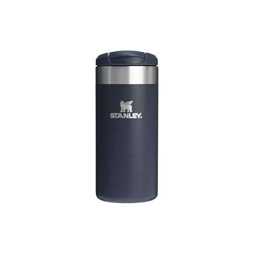 Stanley 1913 Aerolight Transit Travel Mug 0.35L - Keeps 4 Hours Hot - 6 Hours Cold - Dishwasher Safe - Leakproof - Car Cup Holder Compatible - Insulated Coffee Cup - Twilight