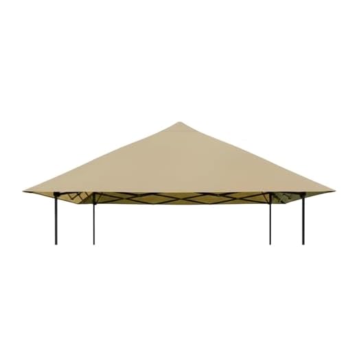 Garden Winds Replacement Canopy Top Cover for Compatible with The Coleman Light and Fast 10x10 Tent - Riplock 350