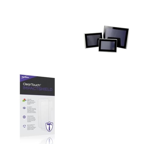 BoxWave Screen Protector Compatible With IVC Displays NP-607C - ClearTouch ImpactShield (2-Pack), Impenetrable Screen Protector Flexible Film