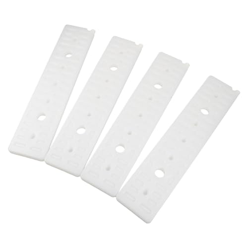 SHINEOFI 4 Pièces Boîte de Stockage de Froid Portable en Plastique Blanc pour Refroidissement Économe en Énergie, Adaptée aux Ateliers et Entrepôts de Contrôle de Température