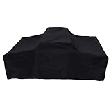 KoiLykke Roof Top Tent Camper Trailer Cover 1.for 4m, 210D Oxford Cloth Waterproof for Protection Camping Travel, Adjustable Drawstring, 1.4x1.2x0.for 4m, Black