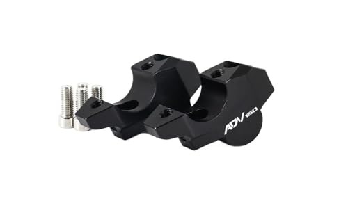 Abrazadera de manillar para ADV 150 160 350 en aluminio de alta resistencia