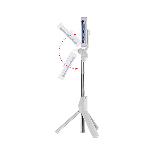 Perche à selfie extensible SCRUBY avec trépied de table noir et télécommande - 4