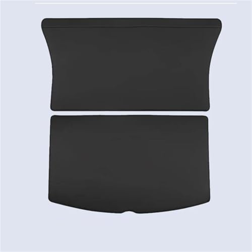 Tapis de coffre arrière en cuir pour Tesla Model Y Juniper protection intégrale Type B