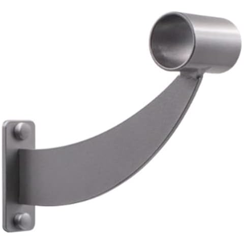 Vita Vibe Collared Ballet Barre Mounting Bracket - WB15 - USA Made (Metallic Silver) Cover