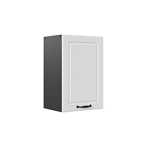 Vicco Raul White Anthracite Wall Cabinet Cover