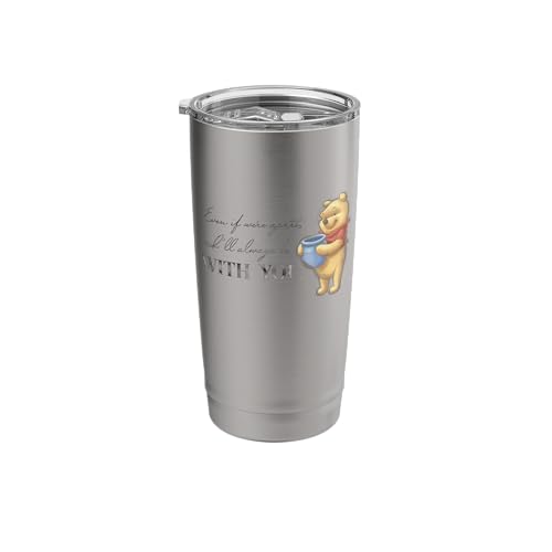 Disney 100 Anniversary Winnie the Pooh D100 Quote With You Stainless Steel Insulated Tumbler
