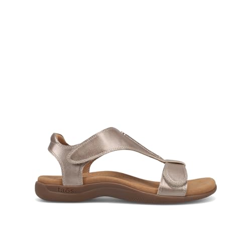 Image of Taos The Show Premium Leather Women's Sandal - Experience Everyday Style, Comfort, Arch Support, Cooling Gel Padding and an Adjustable Fit for Exceptional Walking Comfort