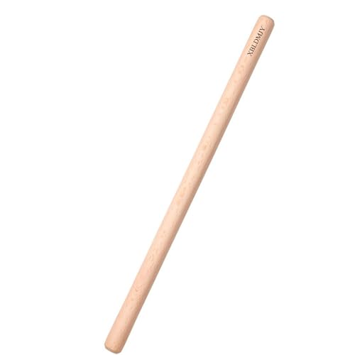 XBLDMJY Extra Long Pasta Rolling Pin,Dough Roller ，Professional Rolling Pins for Baking， Tortilla ，Baklava, Pizza,Noodles(35.03×1.38inch/89×3.5cm)