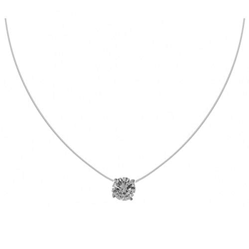 Collana in Nylon con Ciondolo in Argento 925/1000
