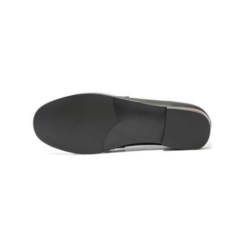 Image of ONEENO Women's Casual Flat Leather Tassel Loafer | Office Shoes