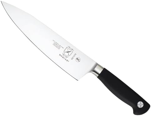 Mercer Culinary M21078 Genesis 8-Inch Short Bolster Chef's Knife,...
