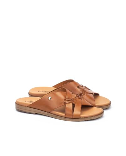 PIKOLINOS Flat Sandals Leather Formentera for Woman2