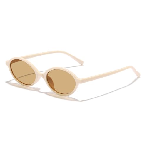 Lunettes de soleil ovales anti-éblouissement et protection UV400 yeux sensibles