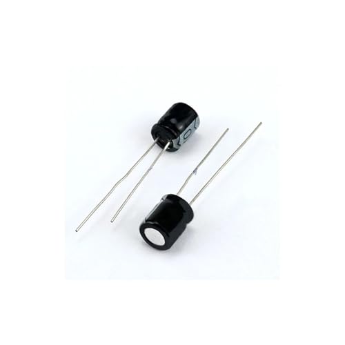 Condensateur 1uF 50V composant électronique radial 4x7mm pour réparation