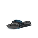 Reef RF002026-GLB Hombre Chanclas, Gris/Azul Claro, 44 EU