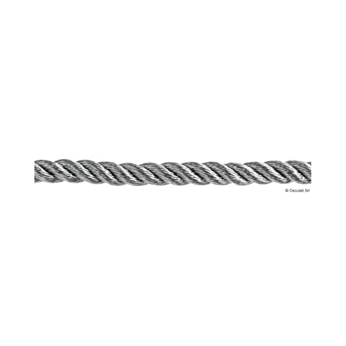 OSCULATI Bout Blanc 3 torons 24 mm aussière amarre polyester - 4