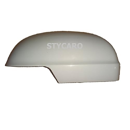 STYCARO Side Rear View Mirror Cover/Cap for Mahendra XUV 500 2011-2022 Model-(UNPAINTED) (RIGHT DRIVER SIDE)