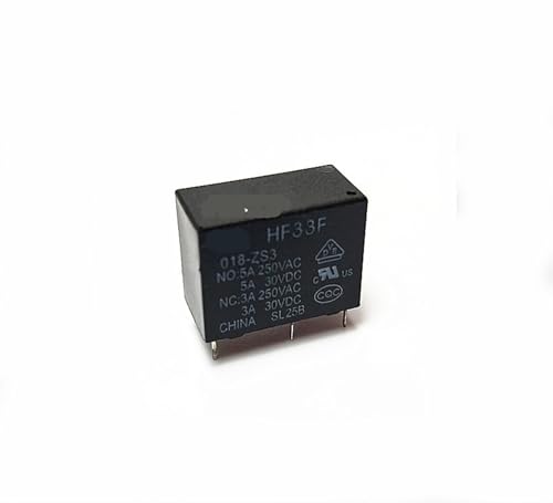 Relais HF33F-018-ZS3 18V : Évitez les pannes de commutation sur vos circuits imprimés 5PIN