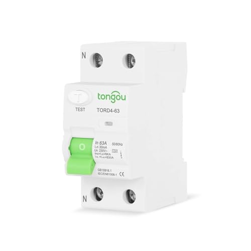 Disjoncteur différentiel électromagnétique 6KA protégeant les circuits contre les fuites