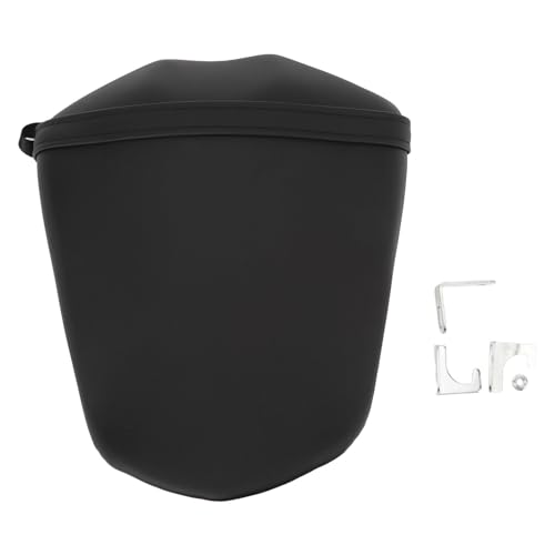 Asiento de muelle trasero de motocicleta Brilluxa, almohadilla de cuero PU negro, compatible con FZ1 FZ-1 2006-2010, cojín de soporte de asiento del pasajero