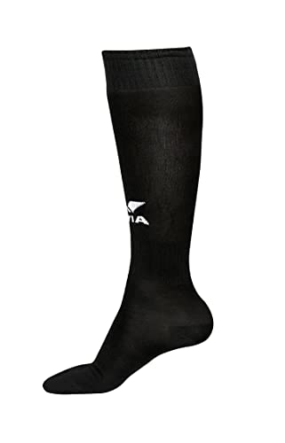 Image of Nivia Plain Encounter Stockings (L) - Polyester Blend,Knee Length Pair & Nivia Acrylic Encounter Unisex Soccer Socks, Full Length (Multicolor, L) Pack of 1 Pair