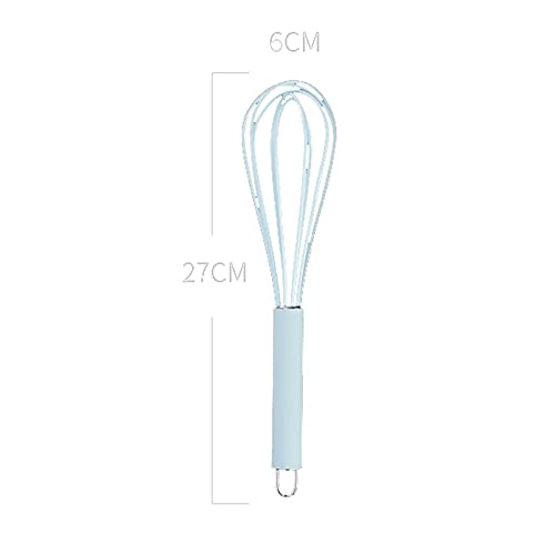 Batidor de Silicona con Control óptimo de Temperatura y fácil Limpieza, Agarre ergonómico para Uso doméstico, práctico Mango con Orificio para Colgar Silk Pillowcase