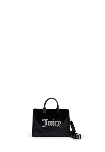 Juicy Couture - Einkaufstasche aus Polyester für Damen Schwarz  Taglia unica