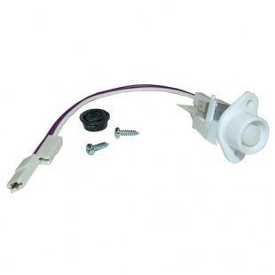 Robot Coupe R115K White Safety Switch Assembly, Mechanical, Push Button, Manual, 2 Positions