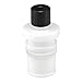 Chemglass CG-1048-P-05 Series CG-1048-P Thermocouple Adapter with Perfluoro O-Ring, 24/40 Joint Size, 1/4" Thermometer Size, 108 Upper O-Ring, 019 Lower O-Ring, PTFE