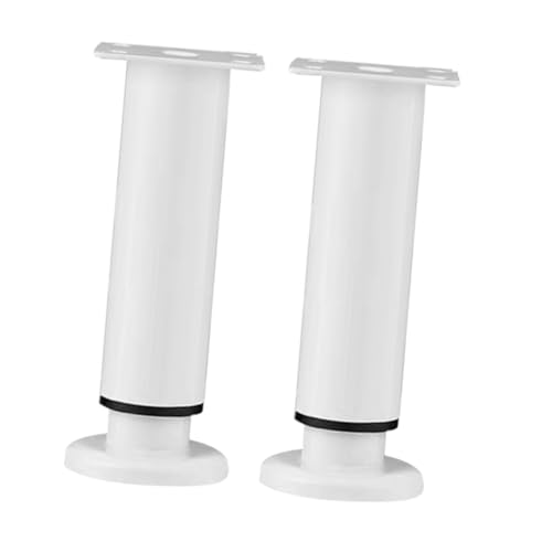 SHINEOFI 2 Piezas Patas De Muebles Ajustables Pata De La Mesa Patas De Mesa Cortas Patas De Los Muebles Apoyo Controles Deslizantes Patas Ajustables del Gabinete Metal