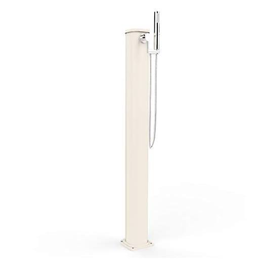 Arkema Design Fuente En Aluminio De Jardín Solar Con Mezclador Y Ducha Movil; Jolly Go Jg140/9001 Arena