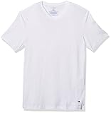 Tommy Hilfiger Men's Undershirts 3 Pack Cotton Classics V-Neck T-Shirt