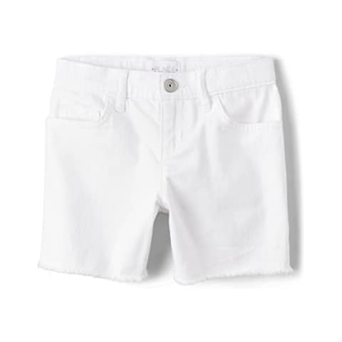 The Children's Place Baby Girls' Denim Midi Shorts Cover