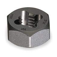 Hex Rethreading Bolt Die, Steel, 1/2-20