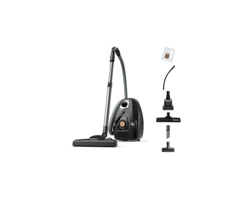 Rowenta YY5469FE Aspirateur avec Sac - Green Force Effitech - Ultra-Silencieux - Basse consommation - Filtration Haute efficacité - Design Compact -...